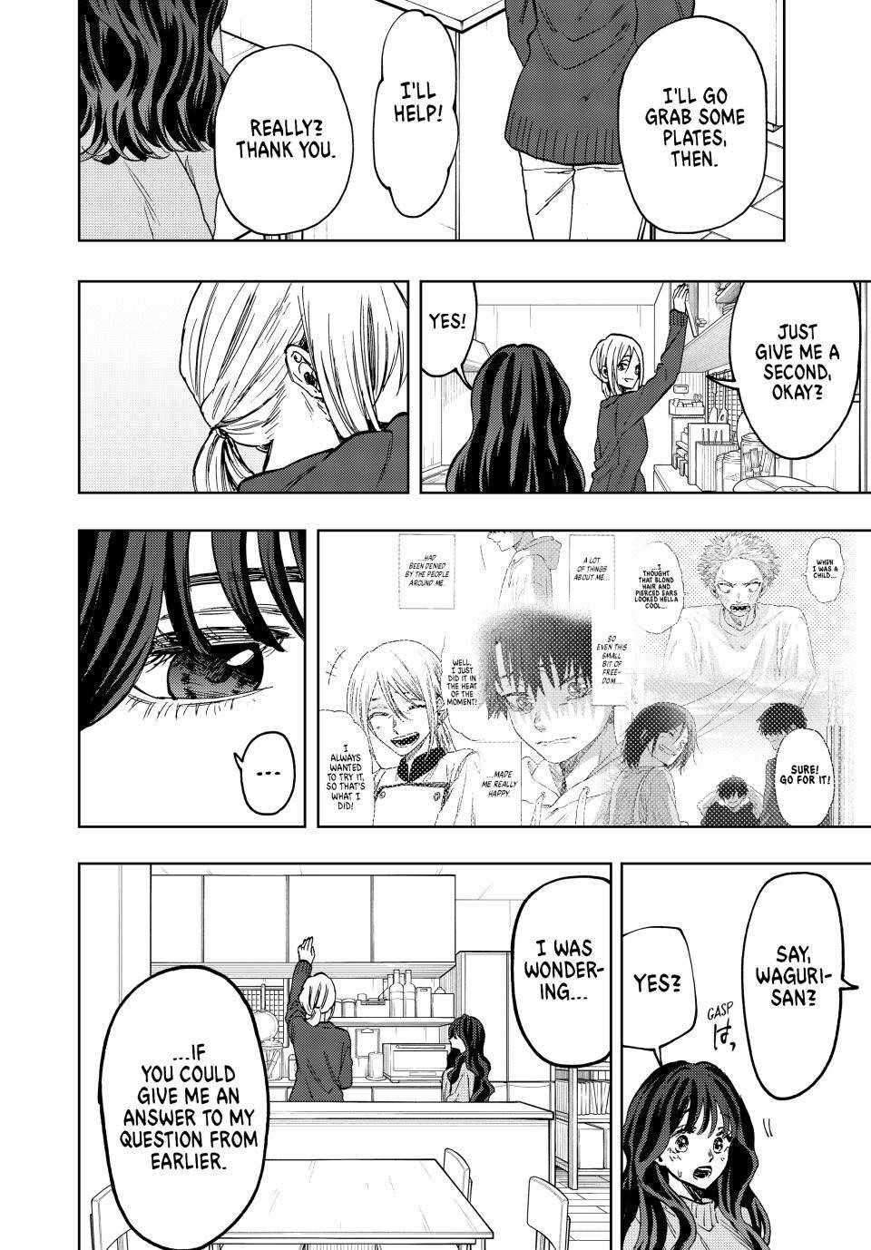 Kaoru Hana wa Rin to Saku Chapter 74 - Page 18 in English