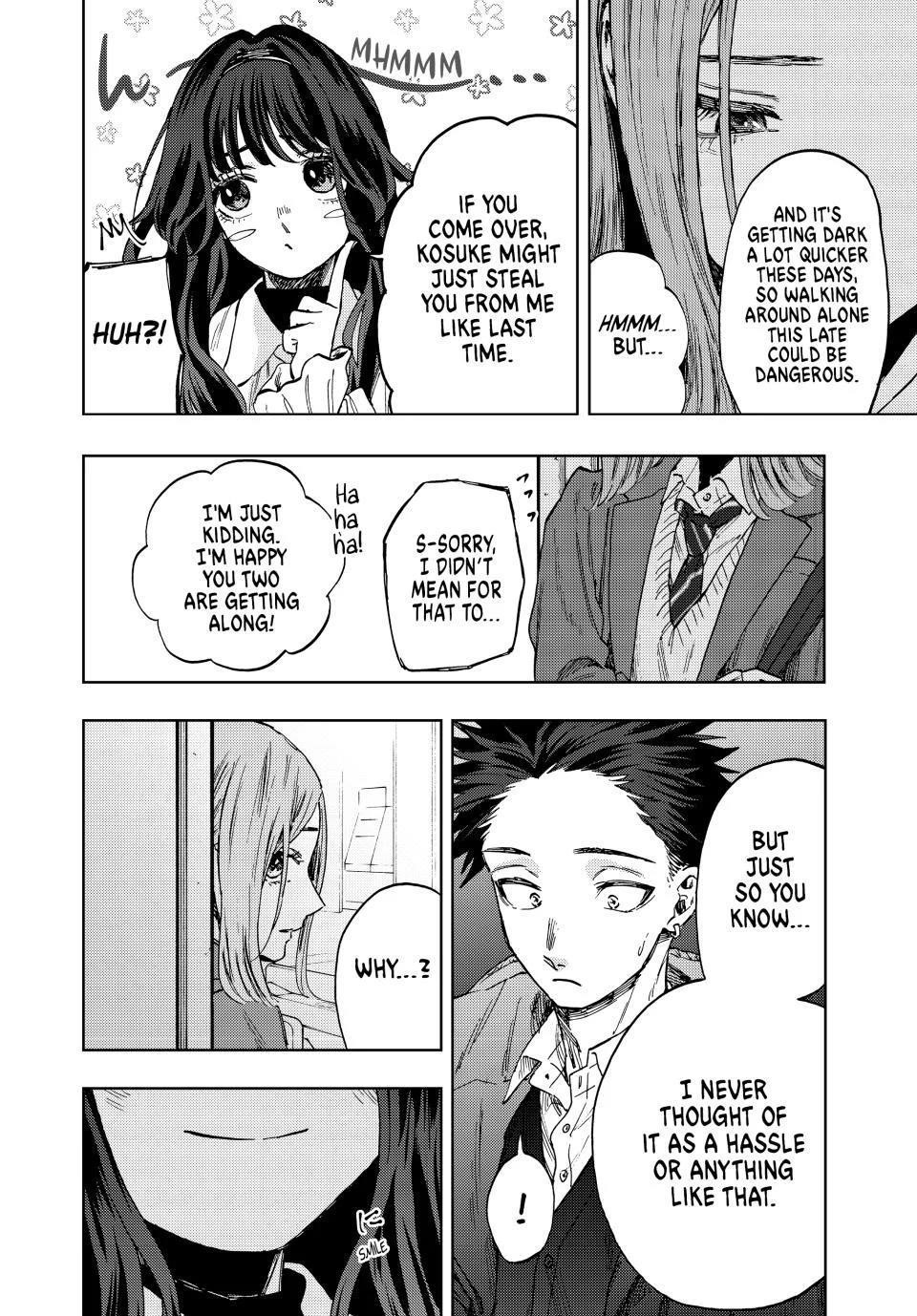Kaoru Hana wa Rin to Saku Chapter 87 - Page 4 in English