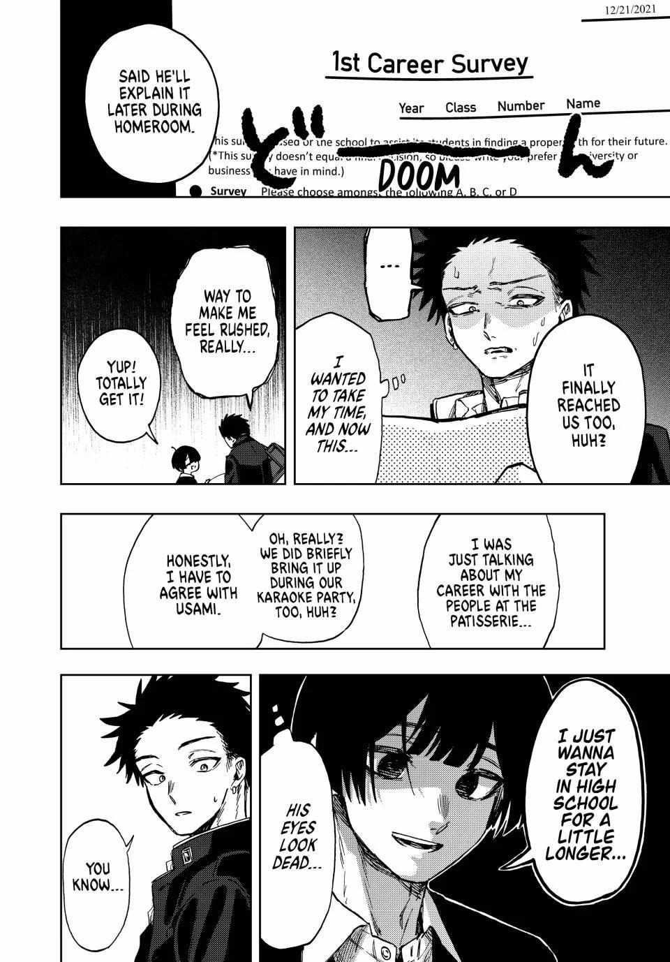 Kaoru Hana wa Rin to Saku Chapter 89 - Page 12 in English