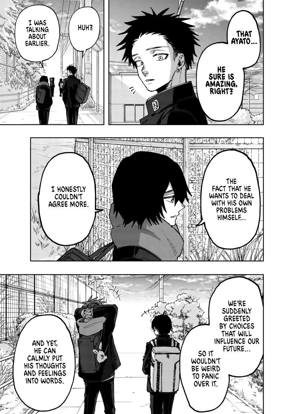 Kaoru Hana wa Rin to Saku Chapter 90 - Page 11 in English