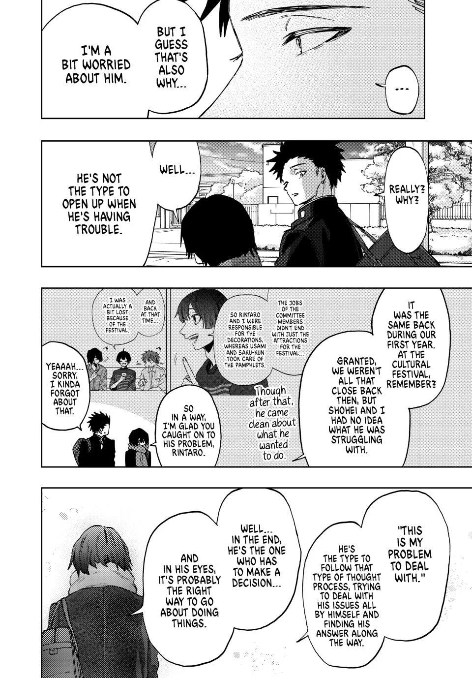Kaoru Hana wa Rin to Saku Chapter 90 - Page 12 in English