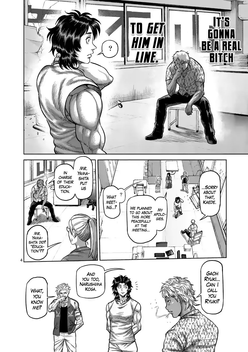 Kengan Omega Chapter 10 - Page 4 in English