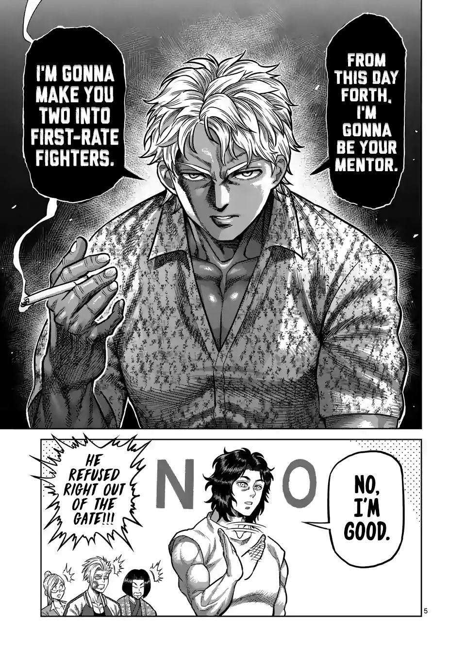 Kengan Omega Chapter 10 - Page 5 in English