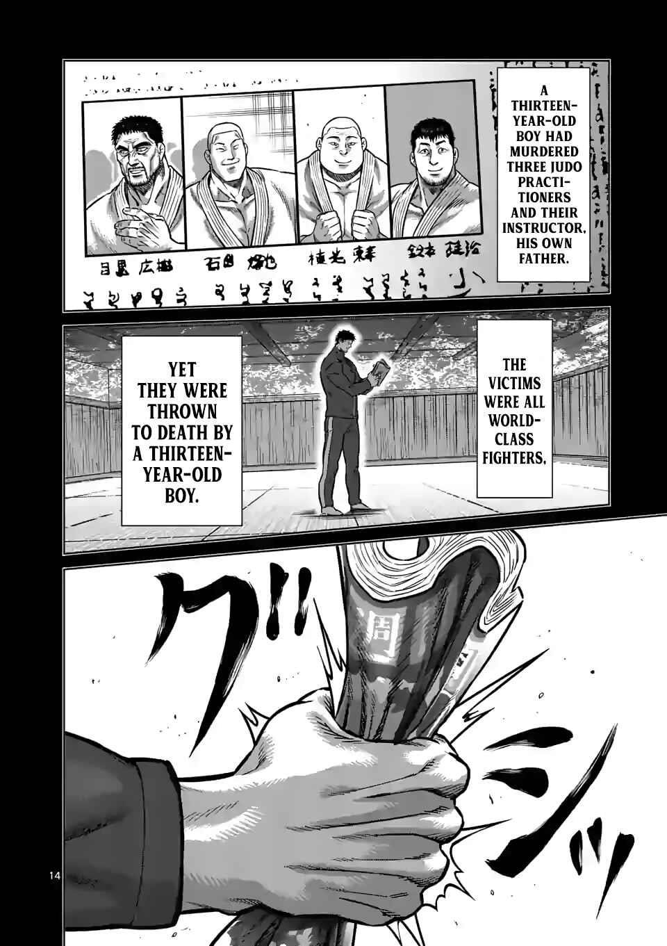 Kengan Omega Chapter 100 - Page 14 in English
