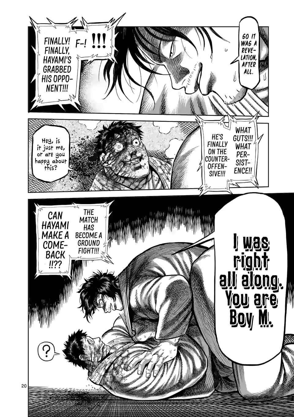 Kengan Omega Chapter 100 - Page 20 in English
