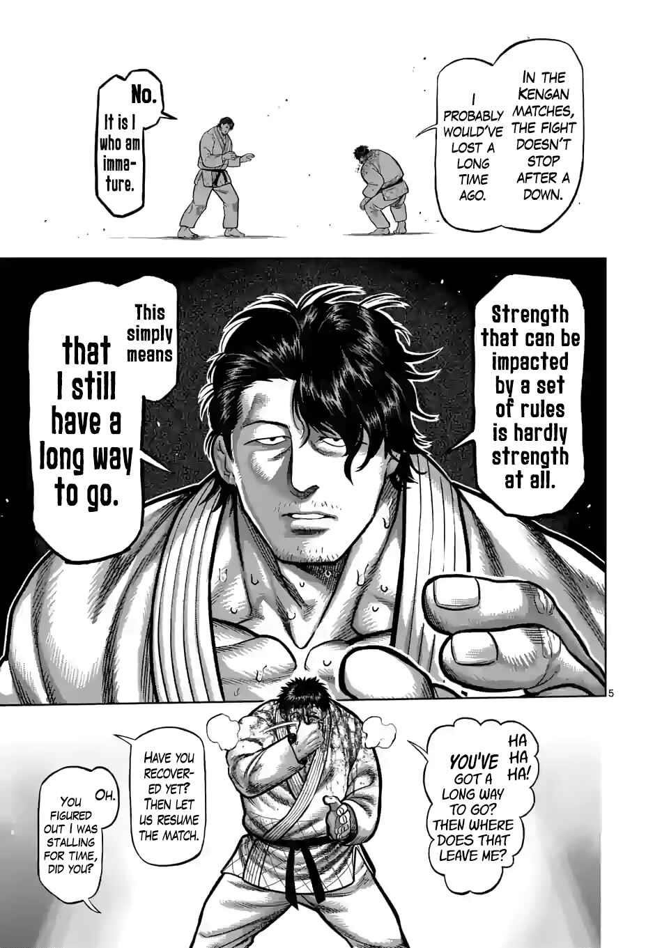 Kengan Omega Chapter 100 - Page 5 in English