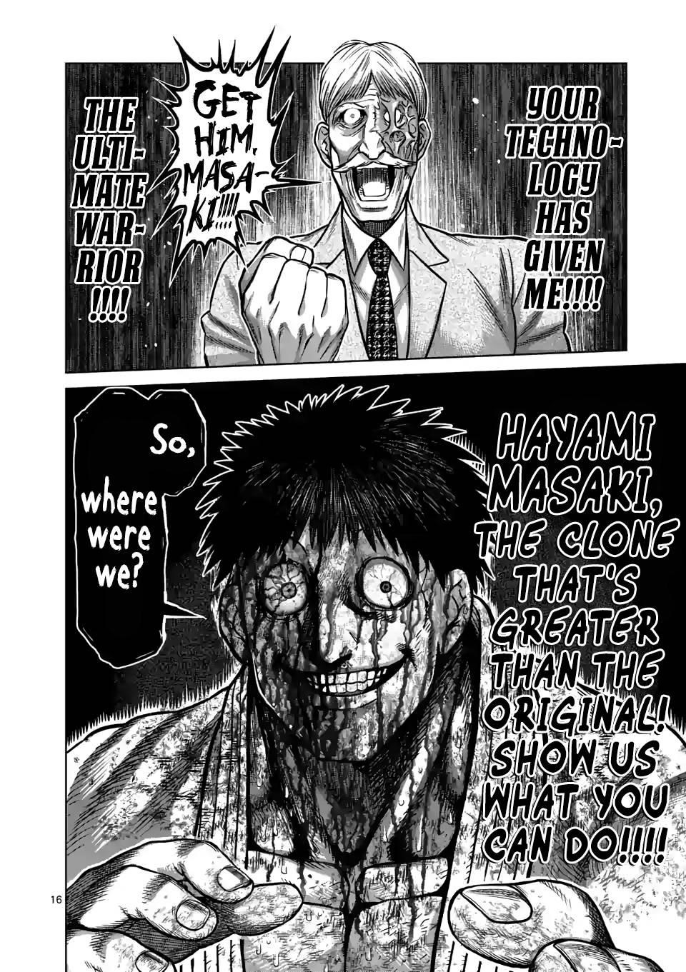 Kengan Omega Chapter 101 - Page 16 in English