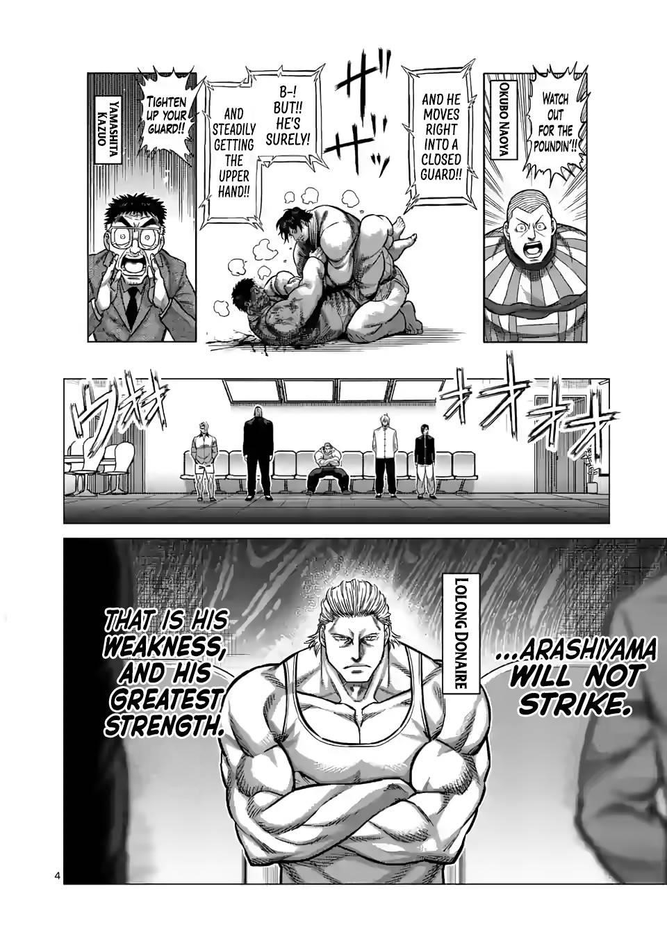 Kengan Omega Chapter 101 - Page 4 in English