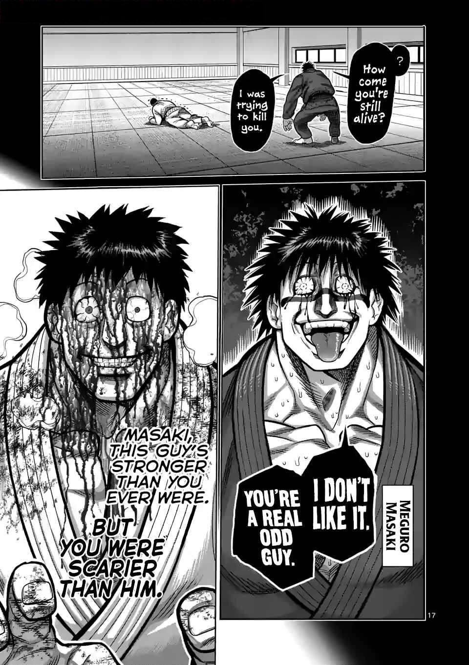 Kengan Omega Chapter 102 - Page 17 in English