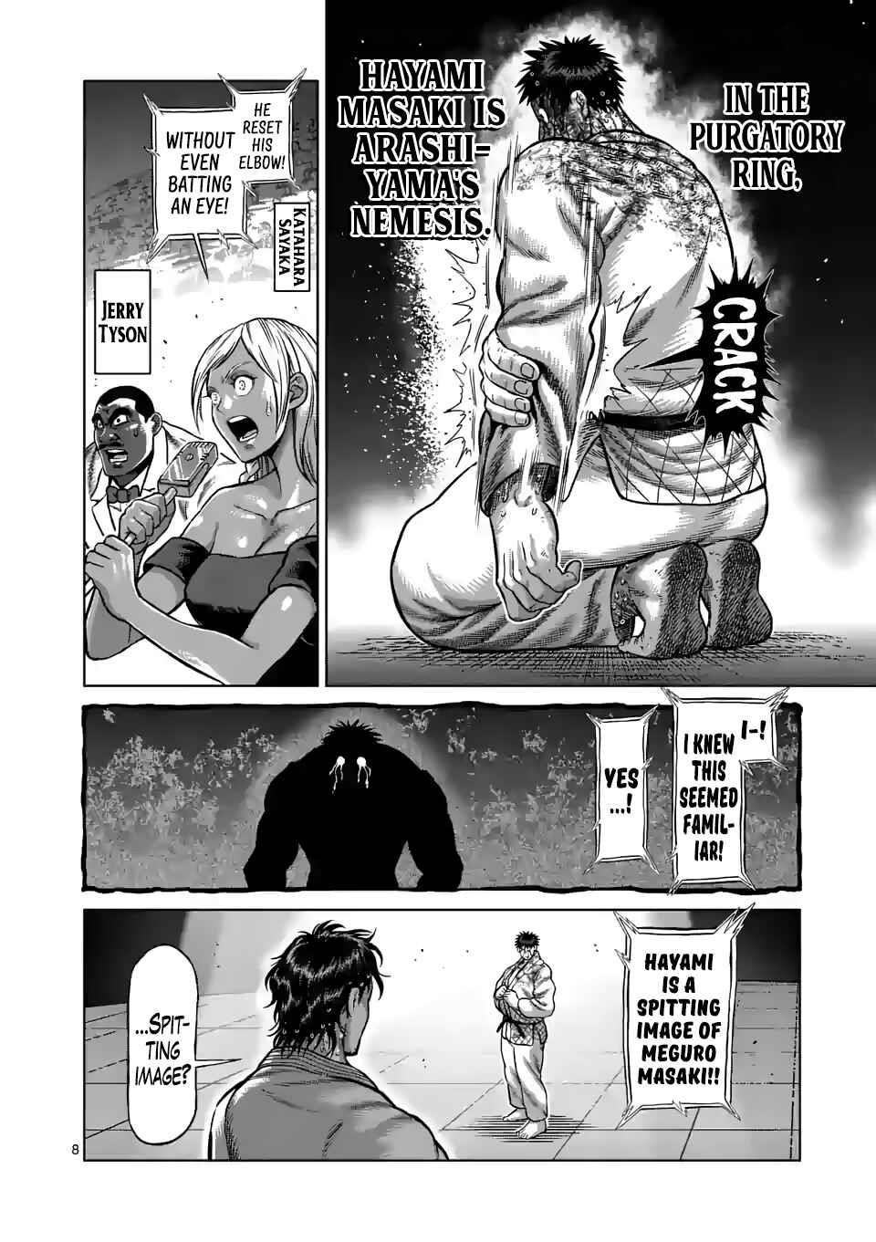 Kengan Omega Chapter 102 - Page 8 in English
