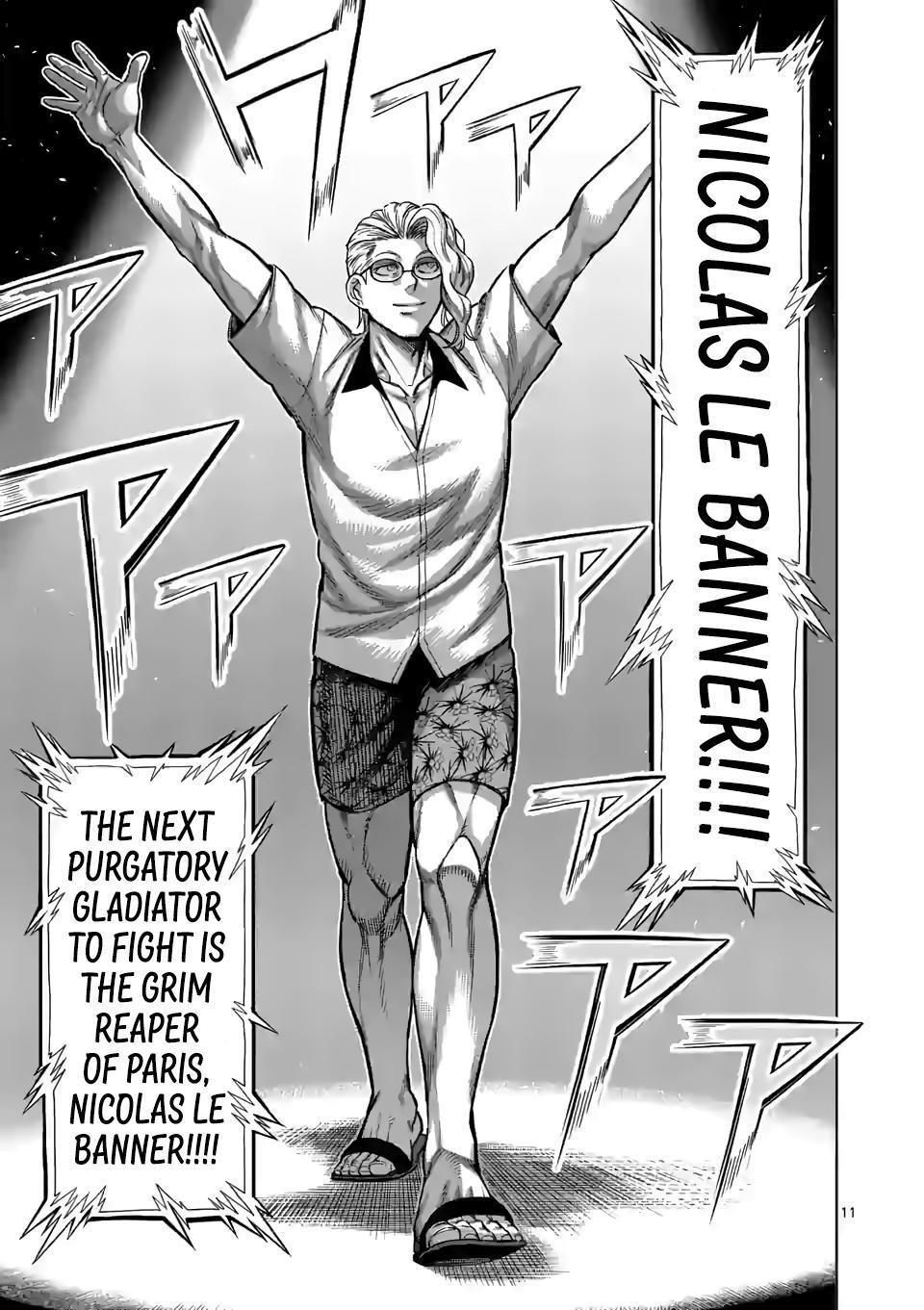 Kengan Omega Chapter 103 - Page 11 in English