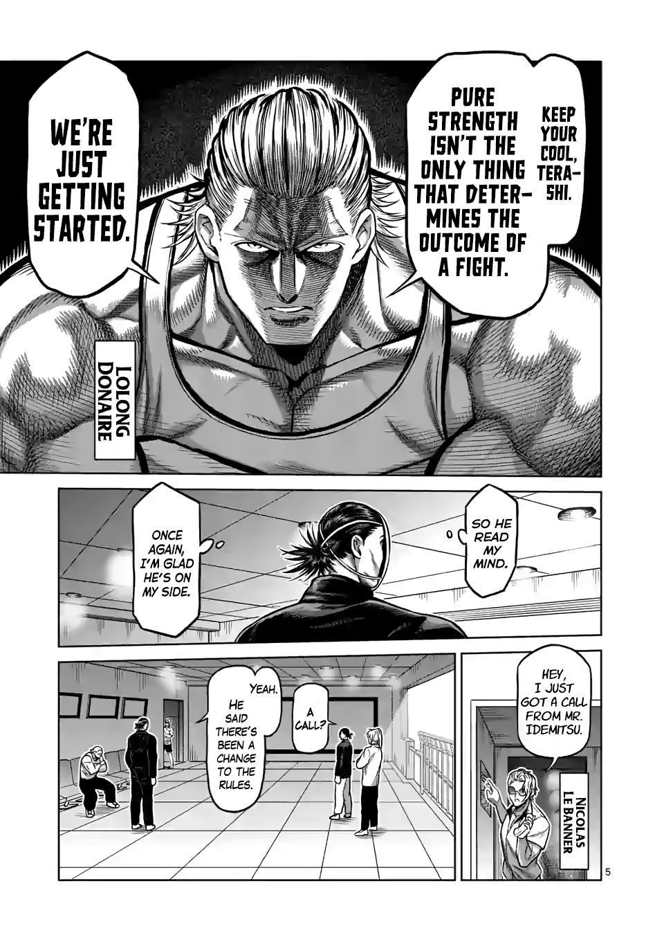 Kengan Omega Chapter 103 - Page 5 in English