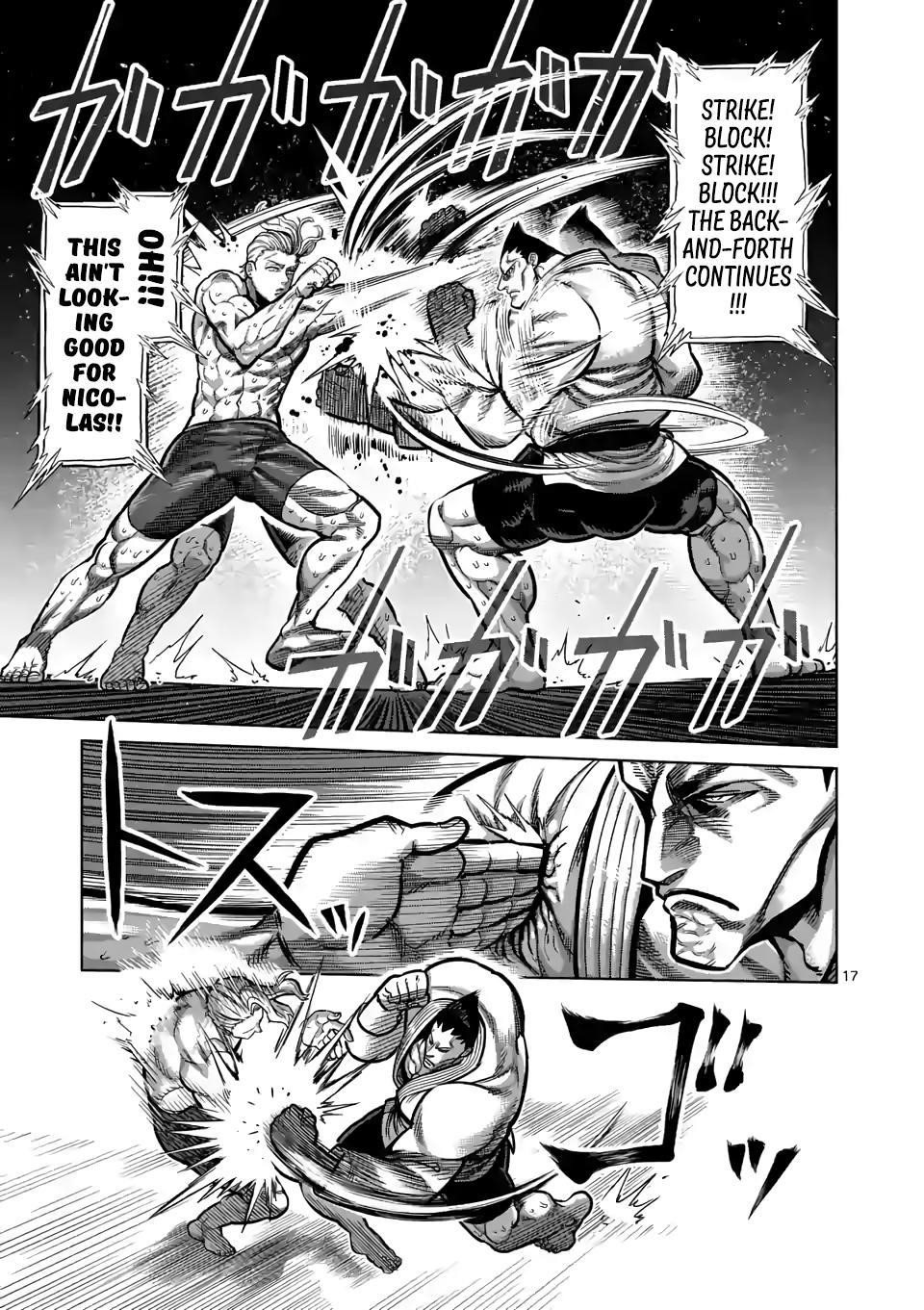Kengan Omega Chapter 105 - Page 17 in English