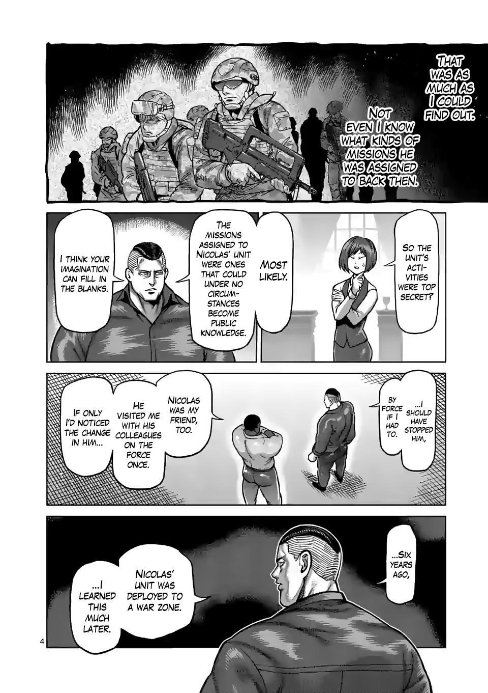 Kengan Omega Chapter 105 - Page 4 in English