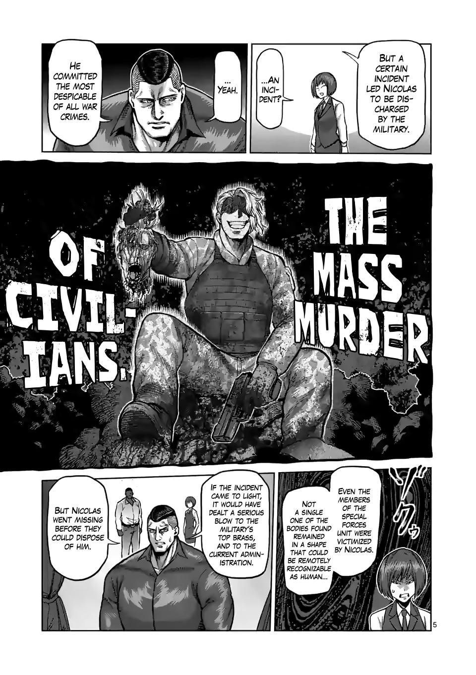Kengan Omega Chapter 105 - Page 5 in English