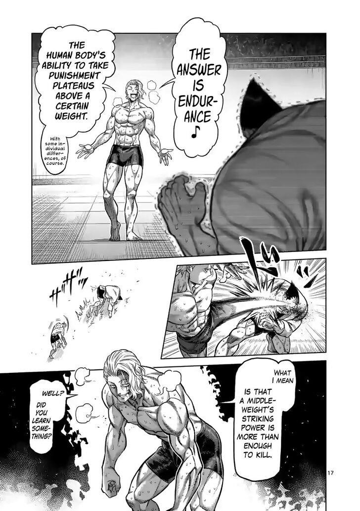 Kengan Omega Chapter 106 - Page 17 in English