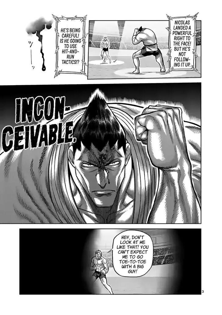 Kengan Omega Chapter 106 - Page 3 in English
