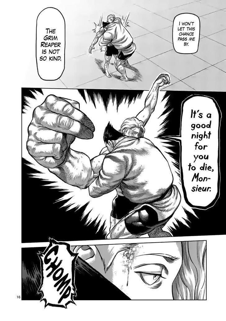 Kengan Omega Chapter 107 - Page 16 in English