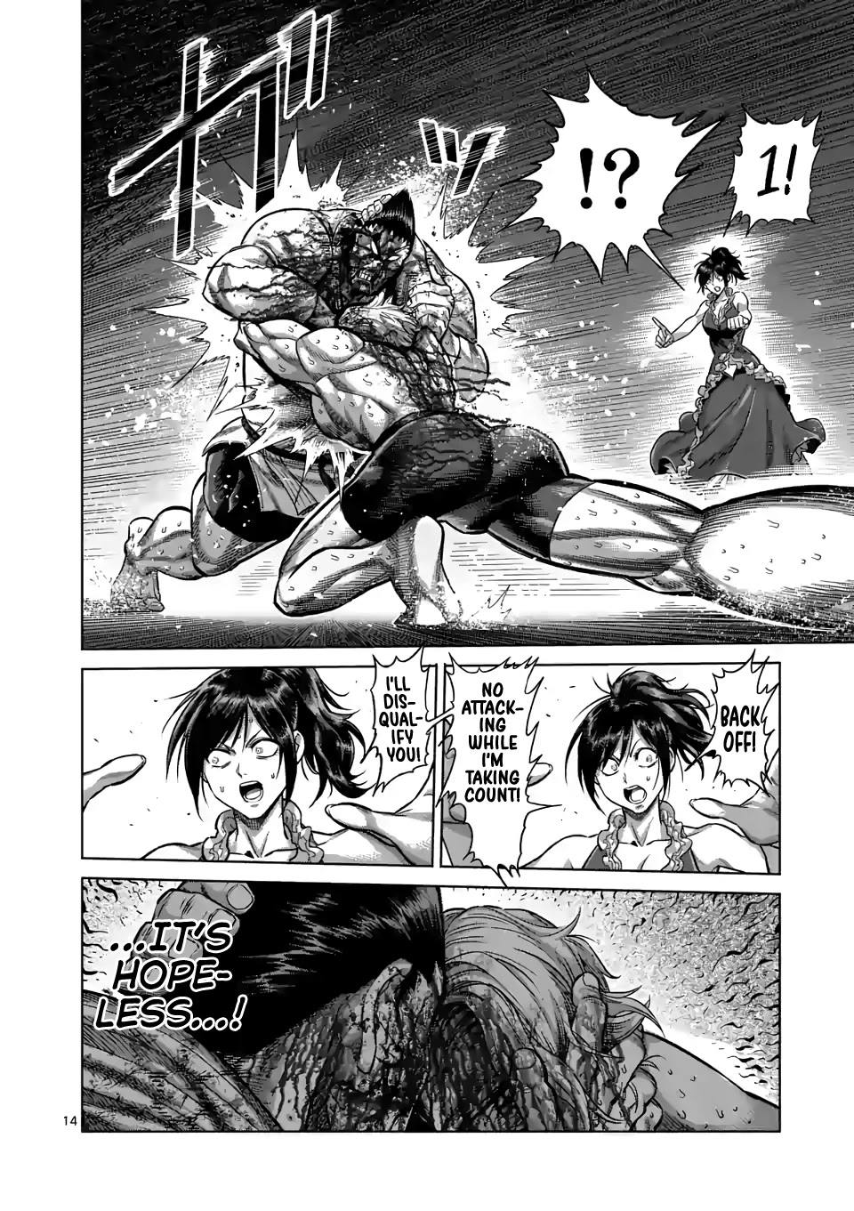 Kengan Omega Chapter 108 - Page 14 in English