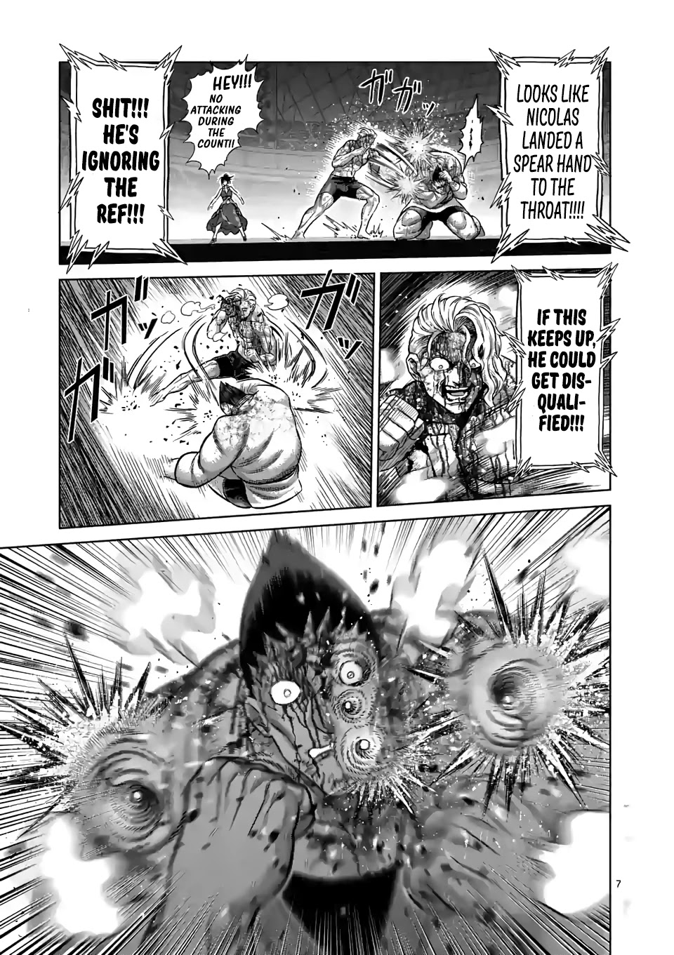 Kengan Omega Chapter 108 - Page 7 in English