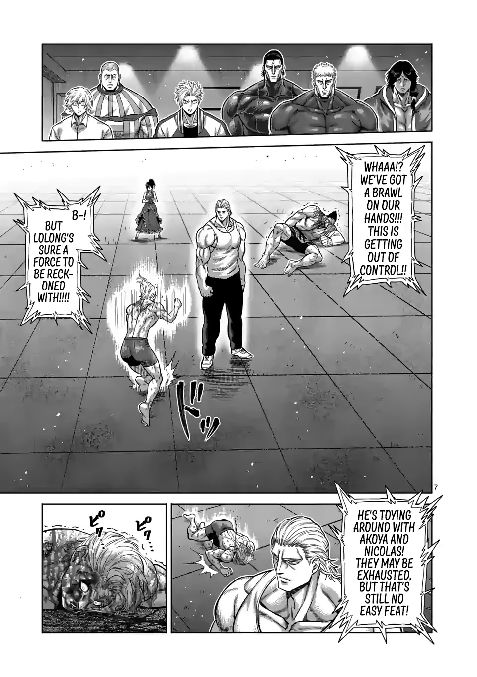 Kengan Omega Chapter 109 - Page 7 in English