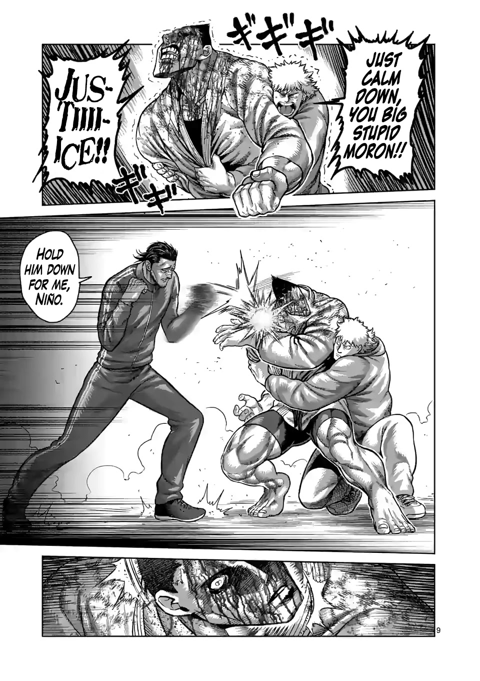 Kengan Omega Chapter 109 - Page 9 in English