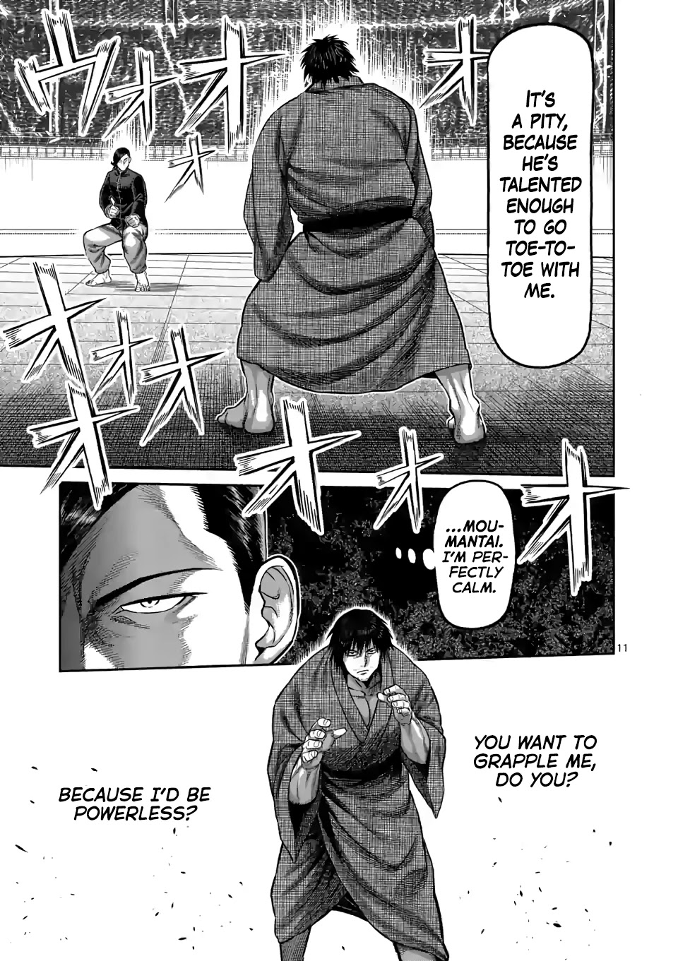 Kengan Omega Chapter 110 - Page 11 in English