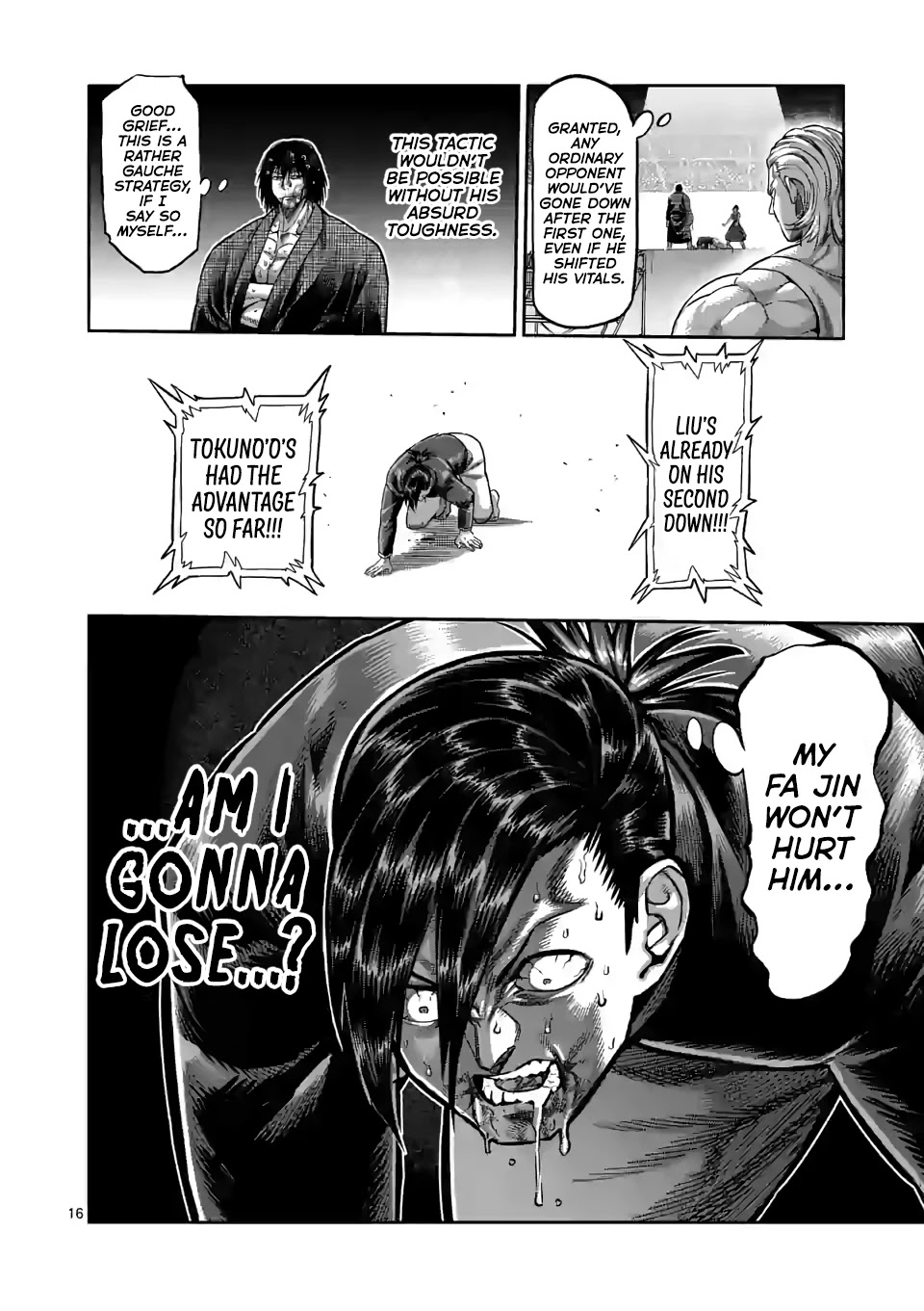 Kengan Omega Chapter 111 - Page 16 in English