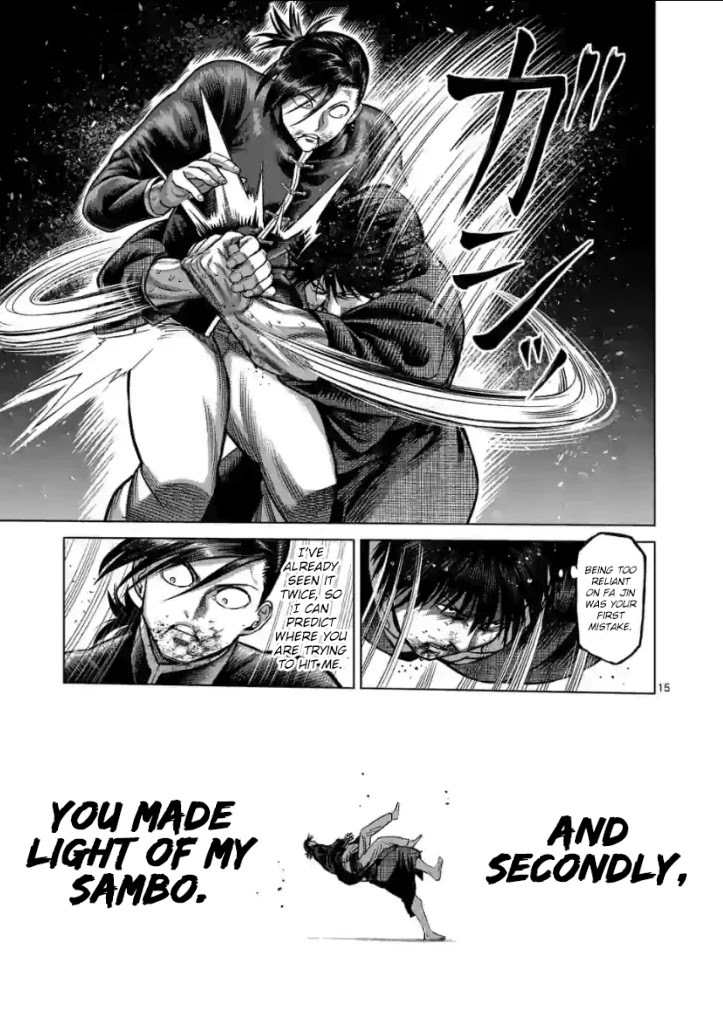 Kengan Omega Chapter 112 - Page 15 in English