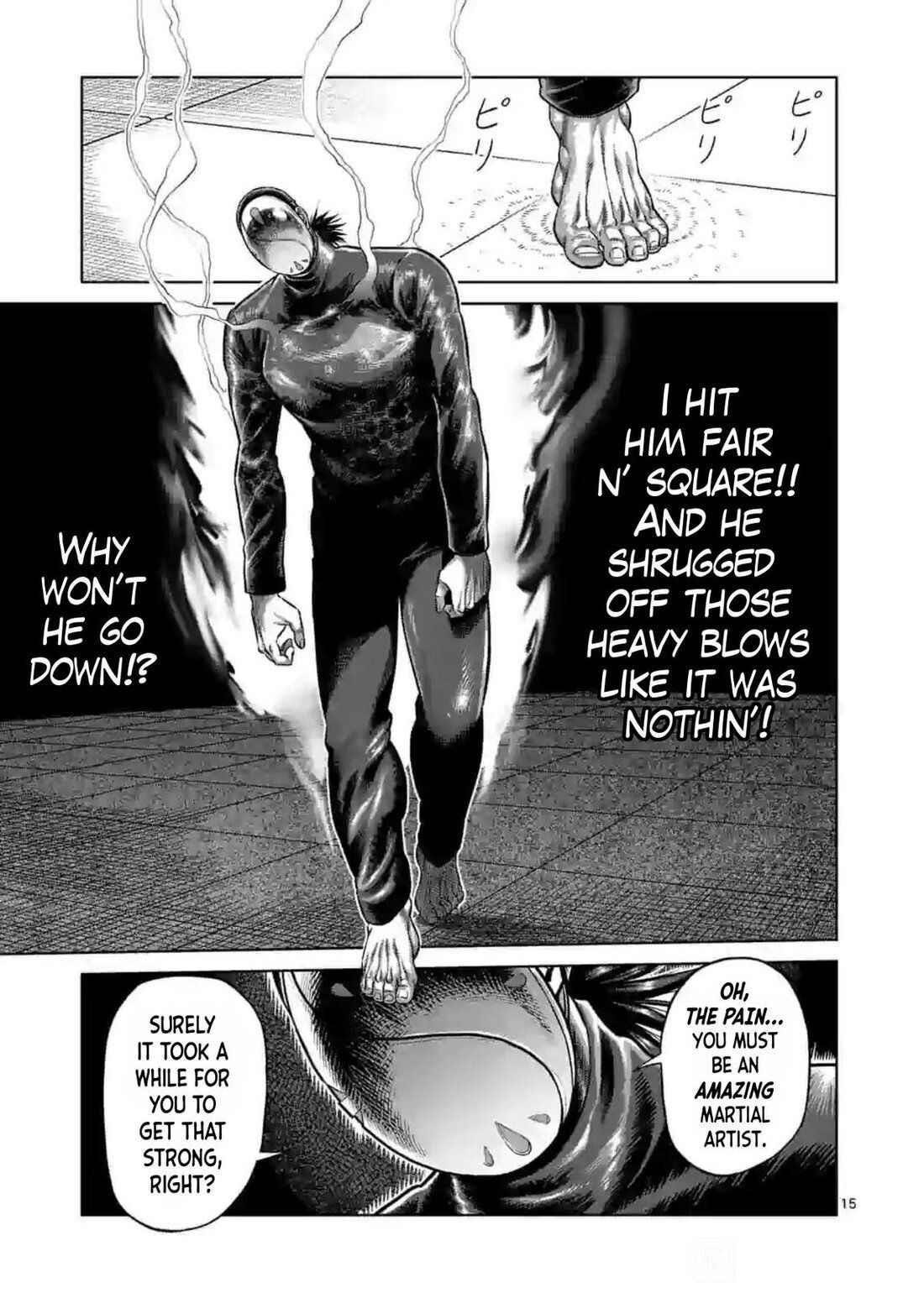 Kengan Omega Chapter 116 - Page 15 in English