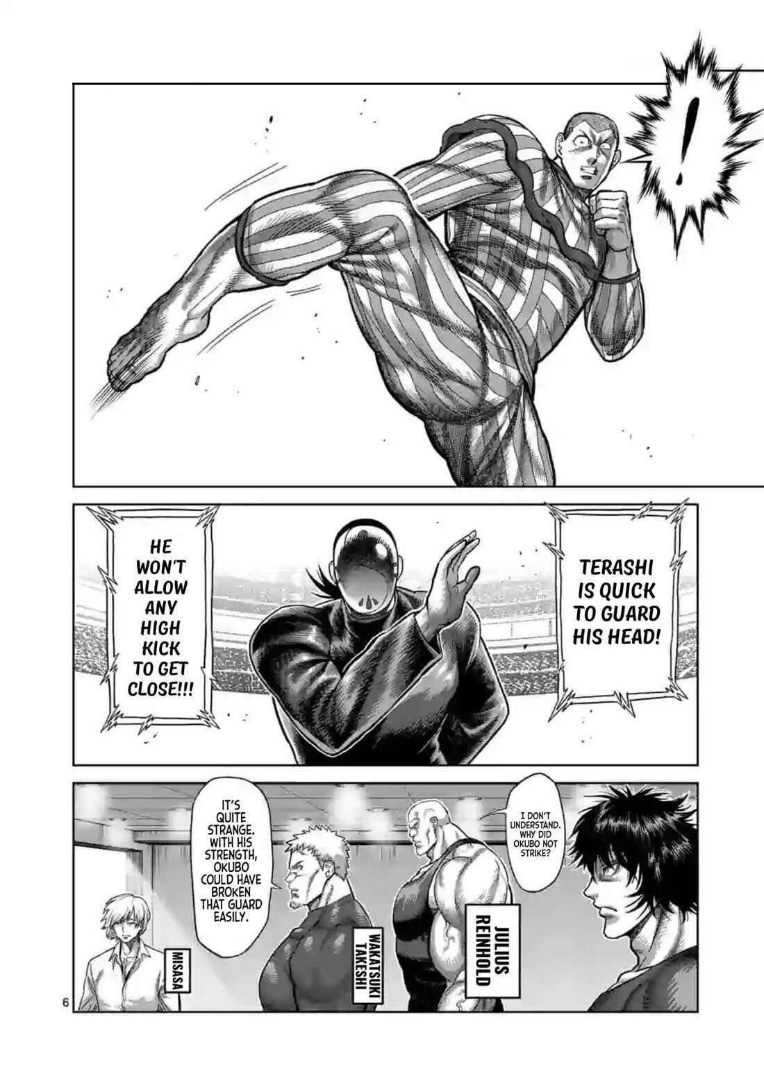 Kengan Omega Chapter 116 - Page 6 in English