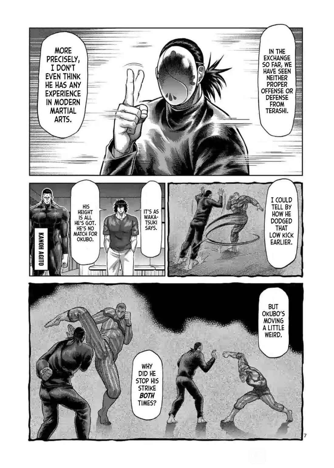 Kengan Omega Chapter 116 - Page 7 in English
