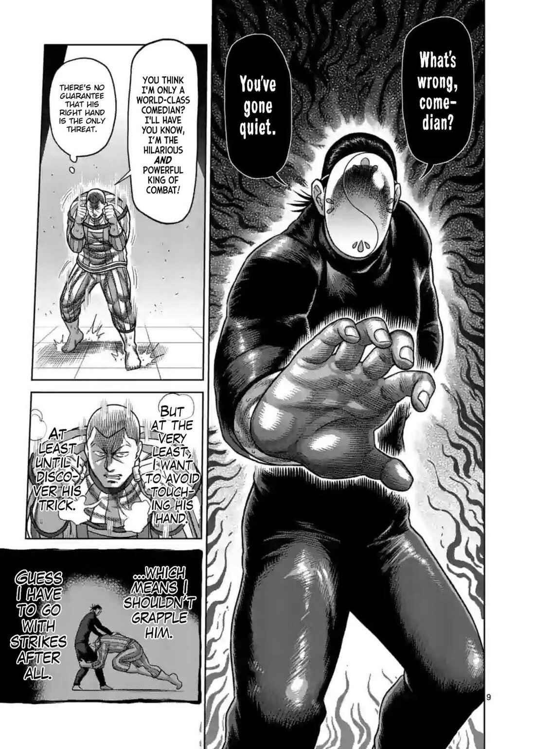 Kengan Omega Chapter 116 - Page 9 in English