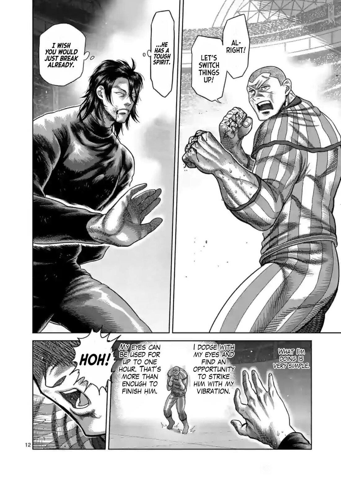 Kengan Omega Chapter 118 - Page 12 in English