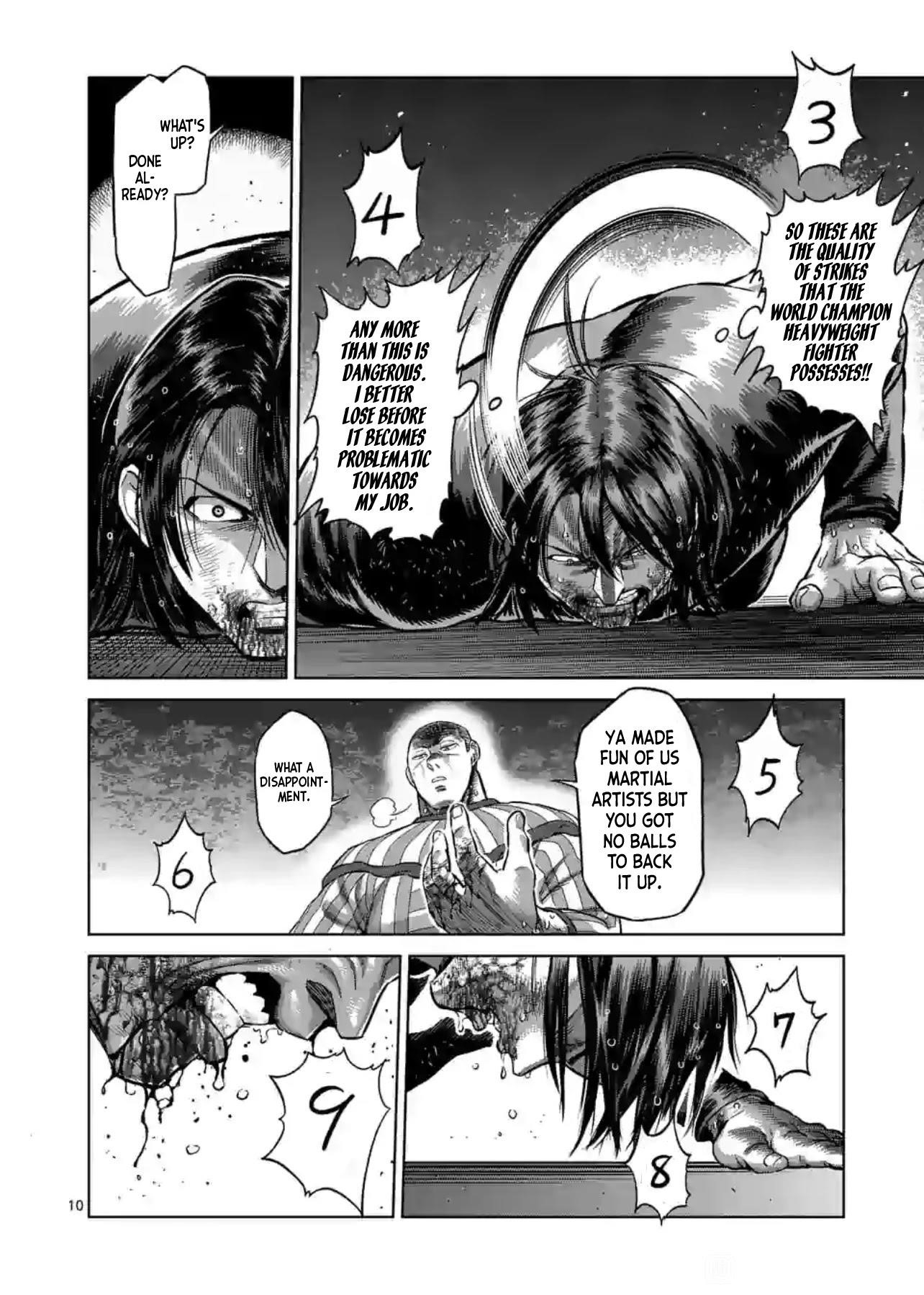 Kengan Omega Chapter 119 - Page 10 in English