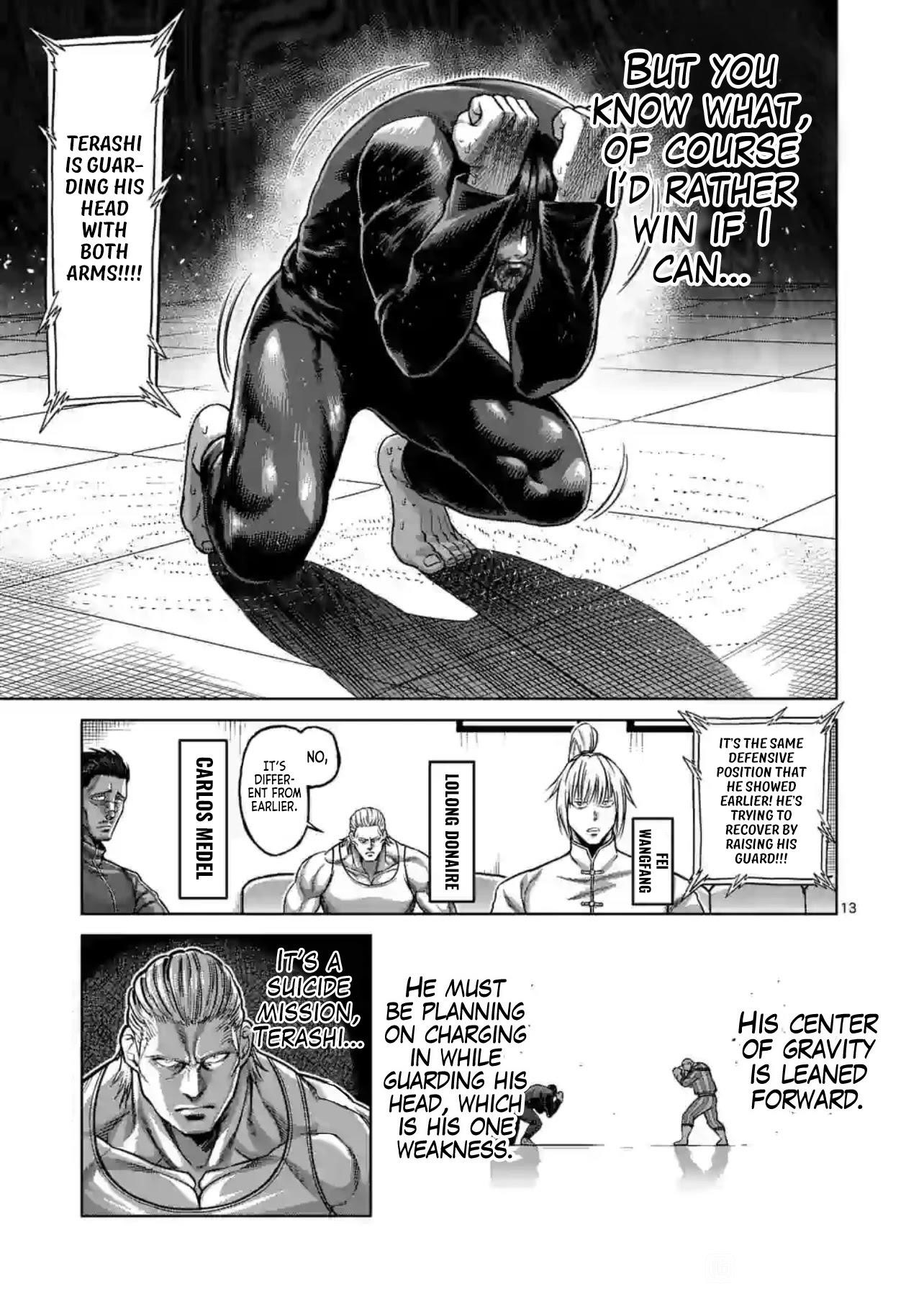 Kengan Omega Chapter 119 - Page 13 in English