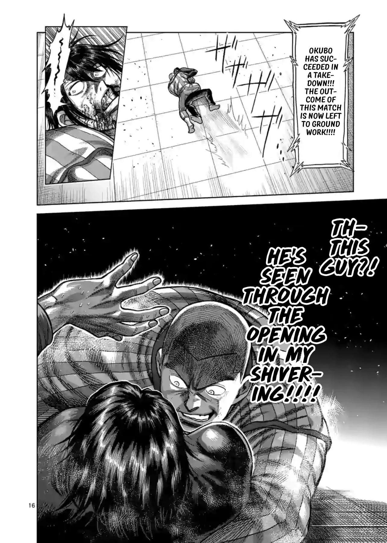 Kengan Omega Chapter 119 - Page 16 in English