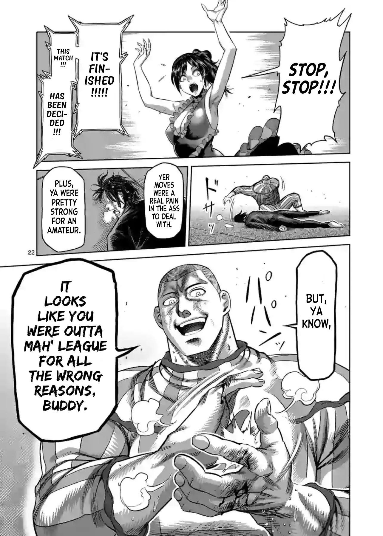 Kengan Omega Chapter 119 - Page 22 in English