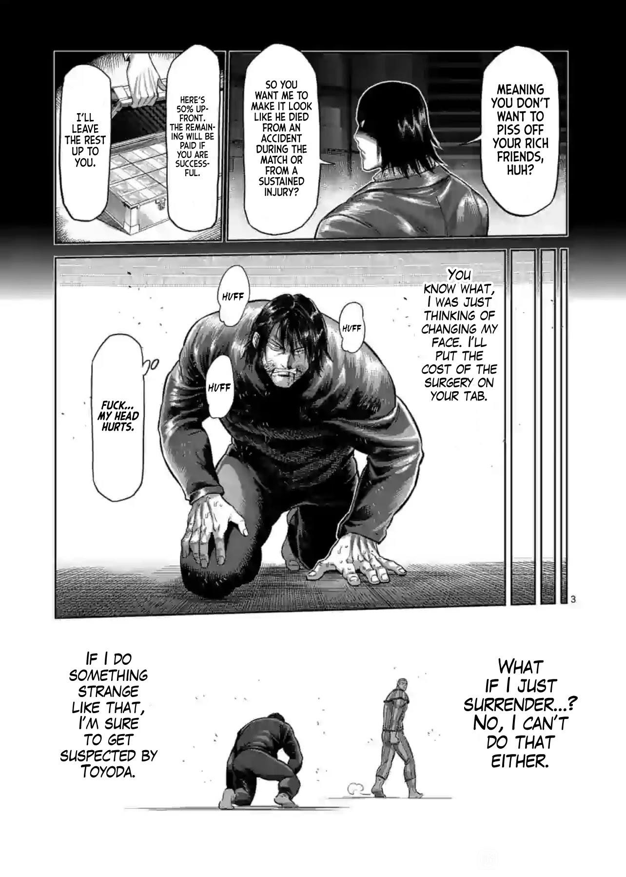 Kengan Omega Chapter 119 - Page 3 in English