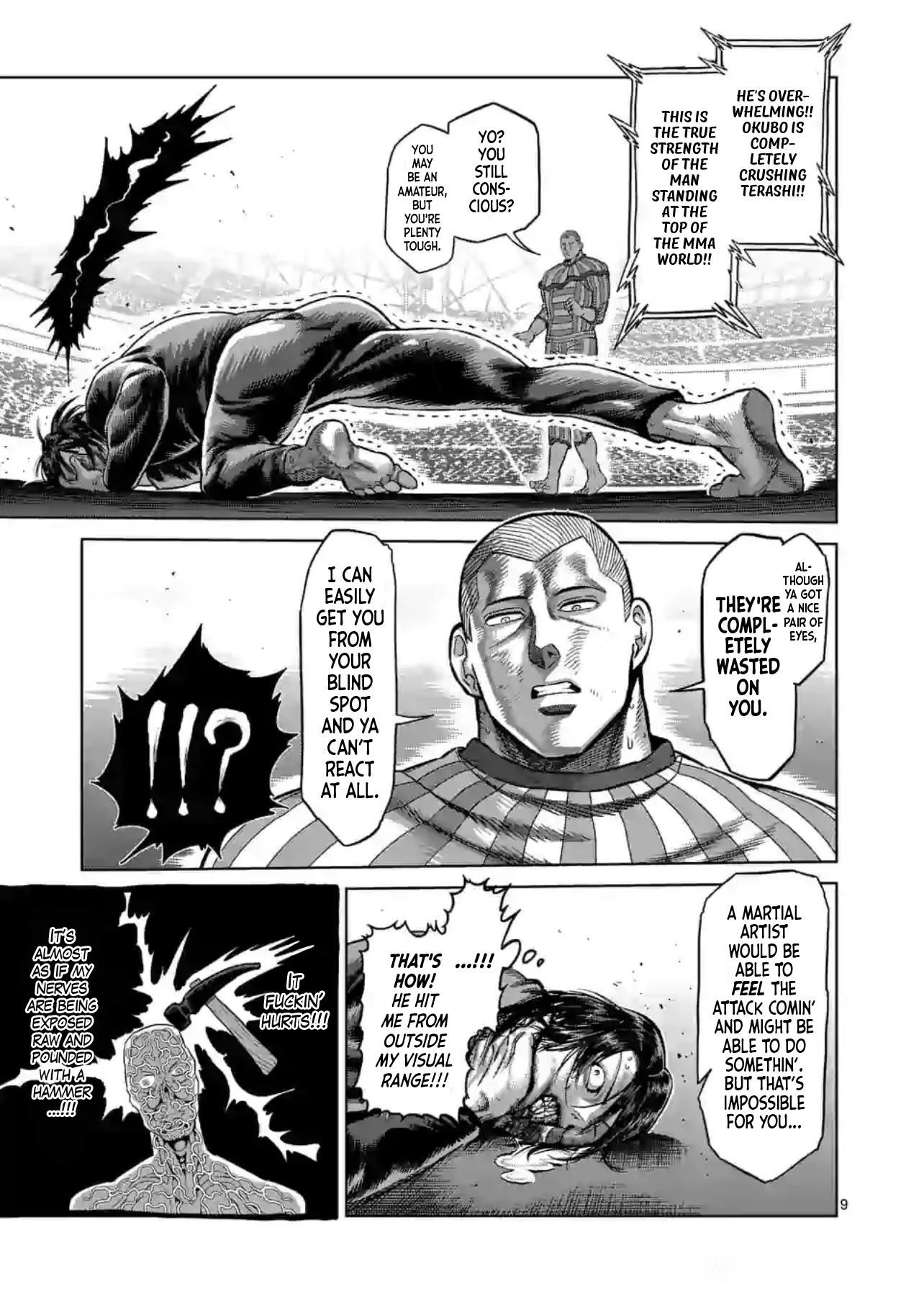 Kengan Omega Chapter 119 - Page 9 in English