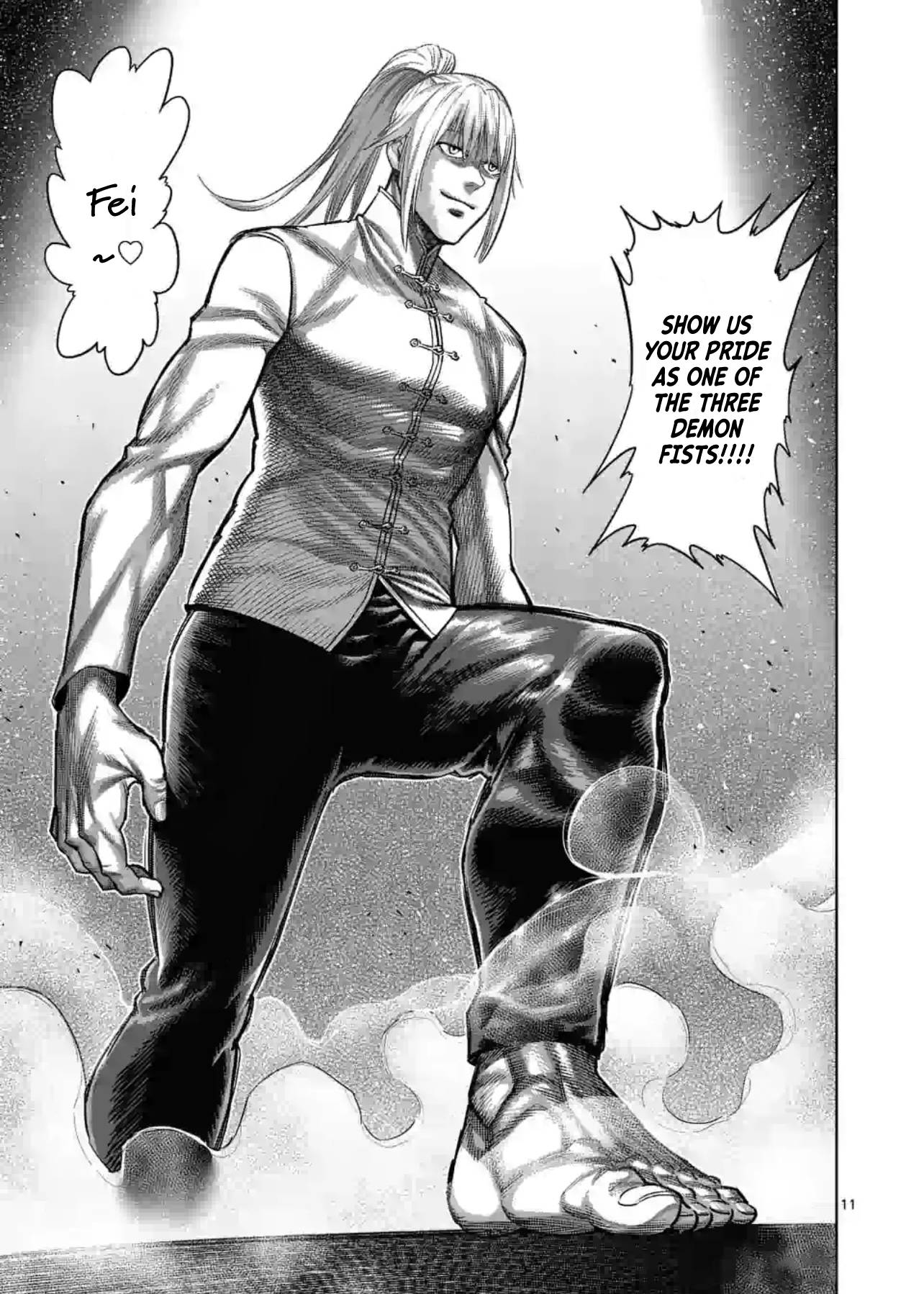 Kengan Omega Chapter 120 - Page 11 in English