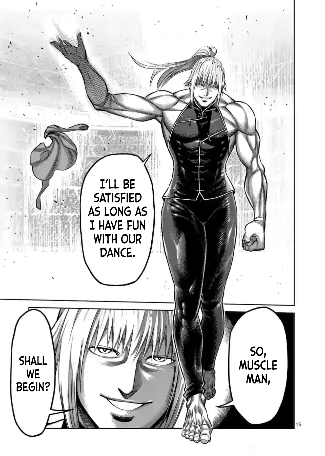 Kengan Omega Chapter 120 - Page 15 in English