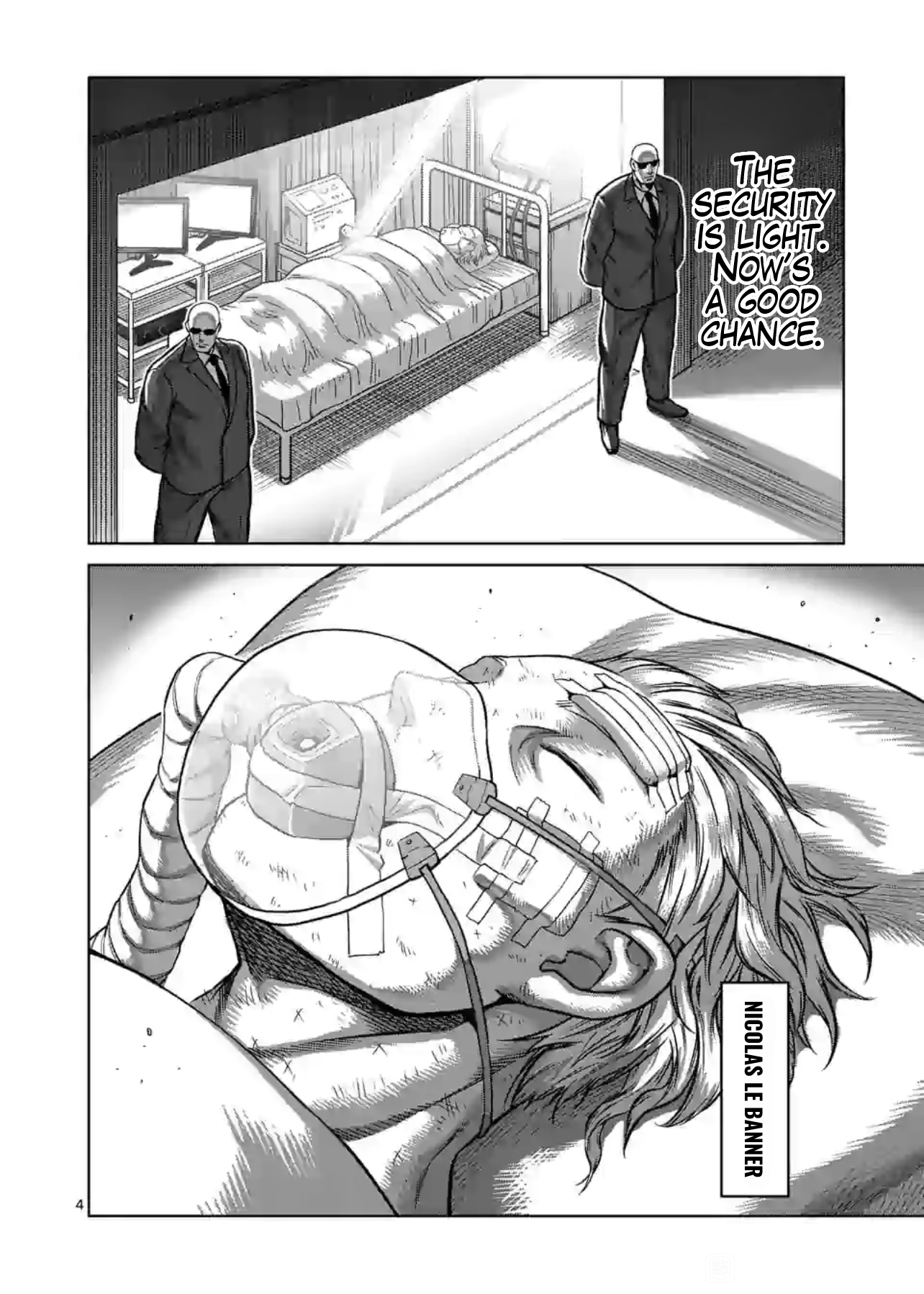 Kengan Omega Chapter 120 - Page 4 in English