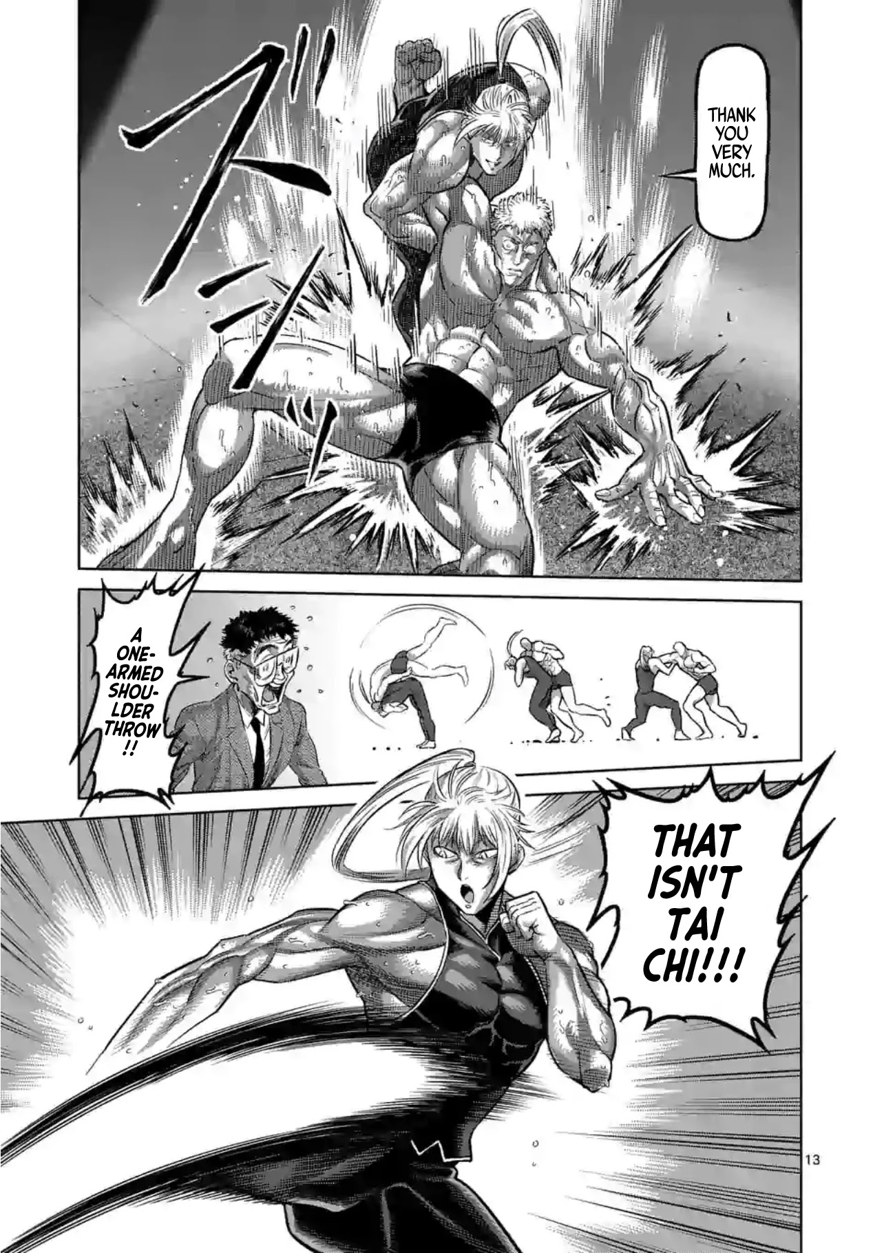 Kengan Omega Chapter 121 - Page 13 in English