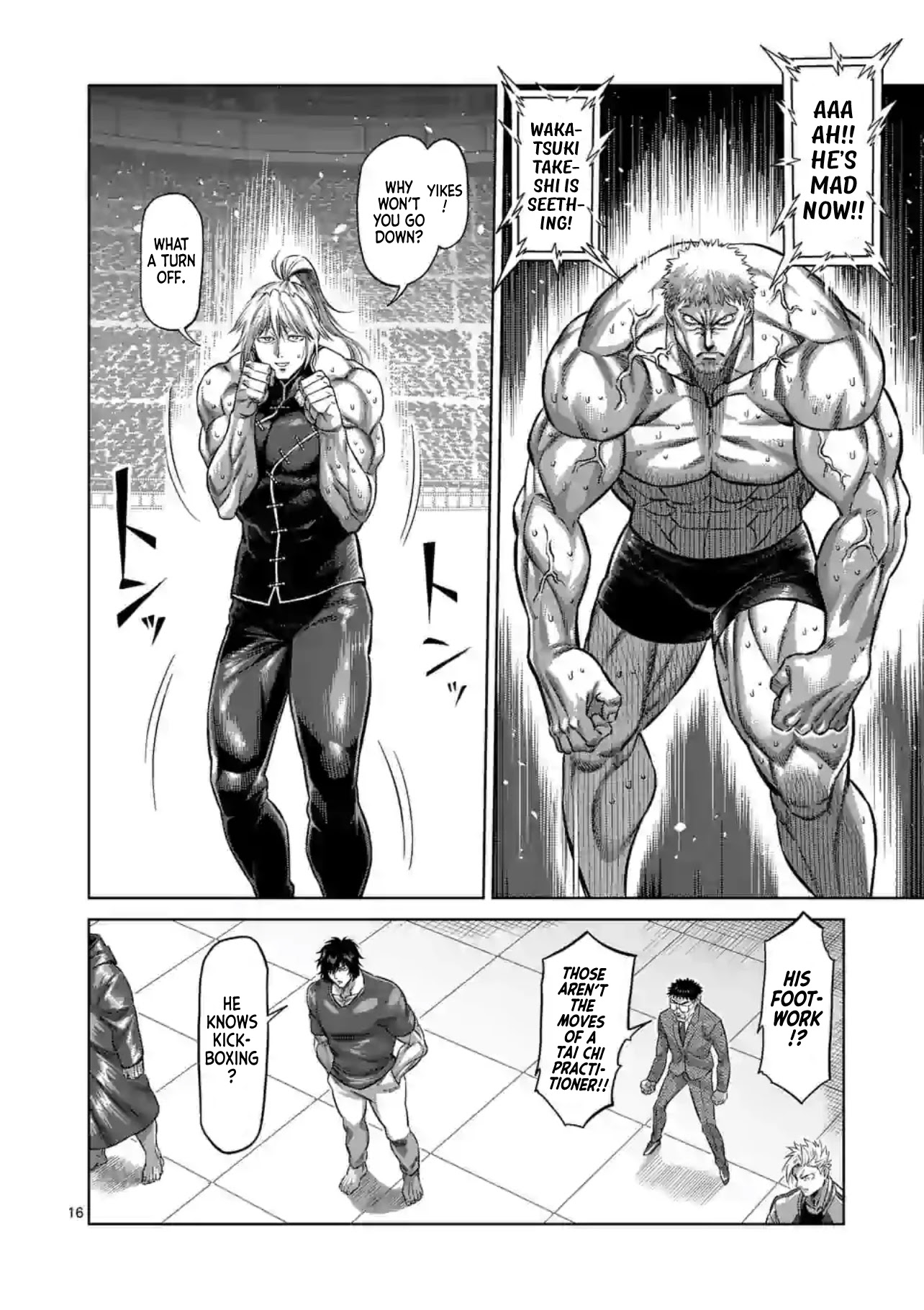 Kengan Omega Chapter 121 - Page 16 in English
