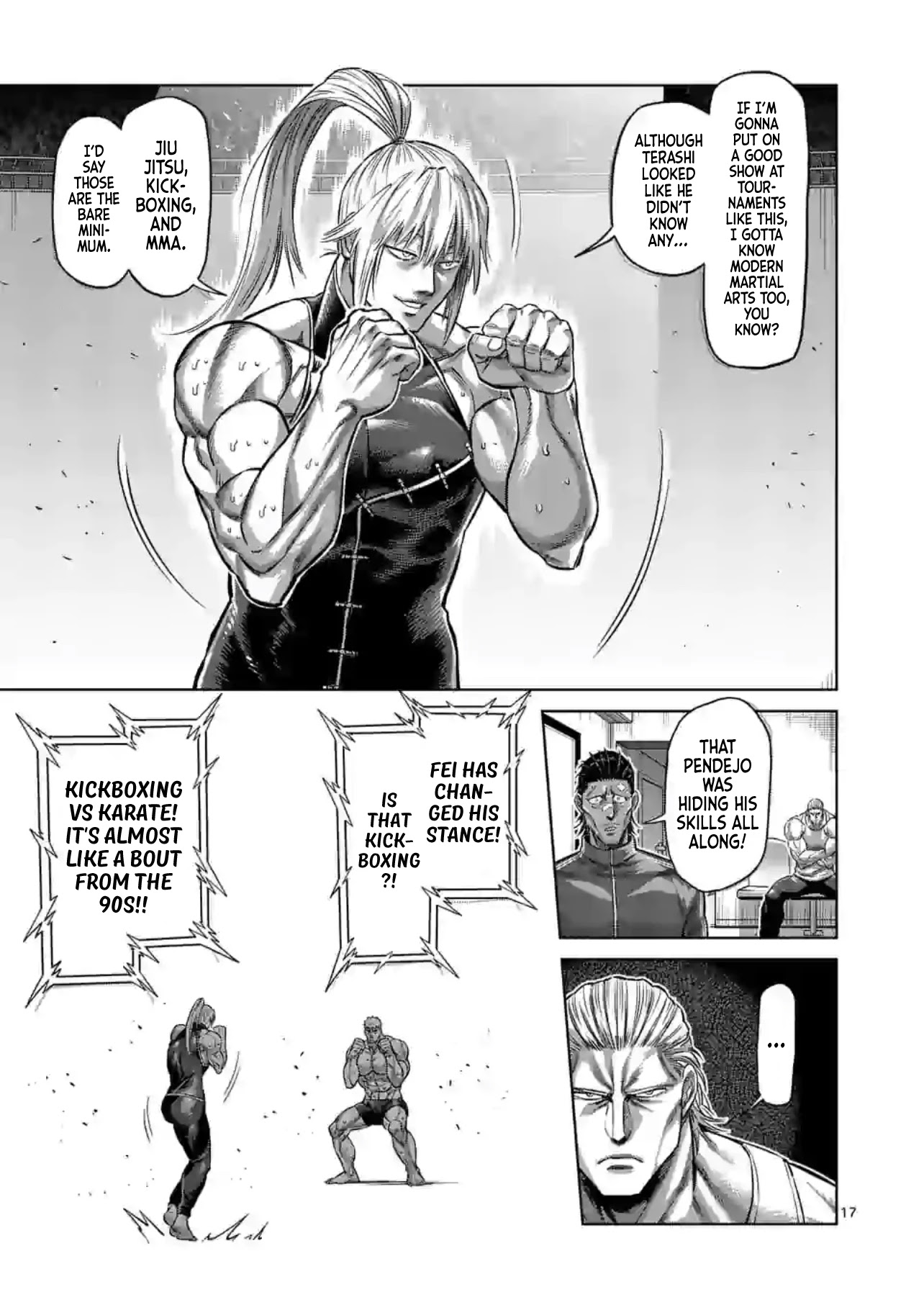 Kengan Omega Chapter 121 - Page 17 in English