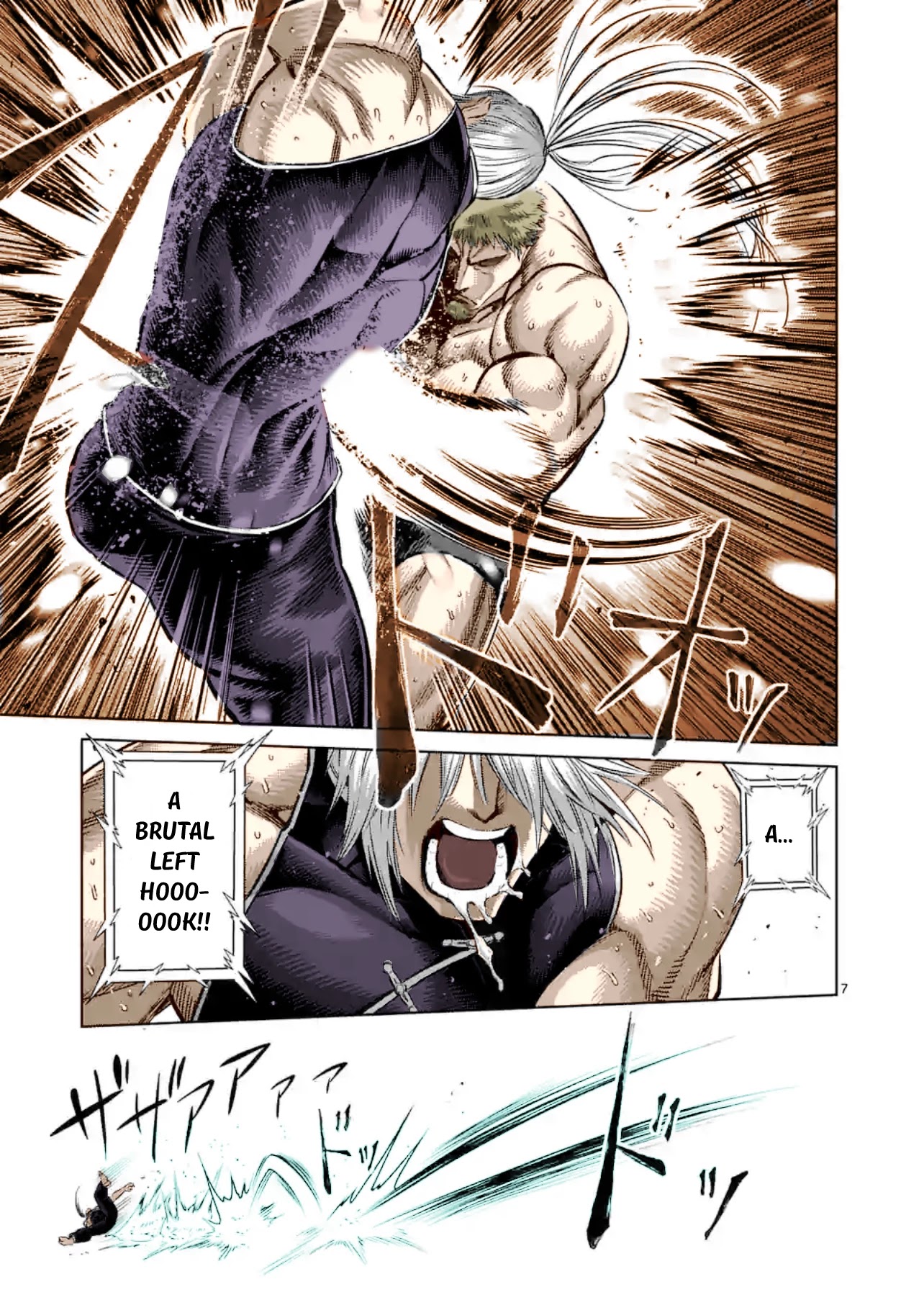 Kengan Omega Chapter 121 - Page 21 in English