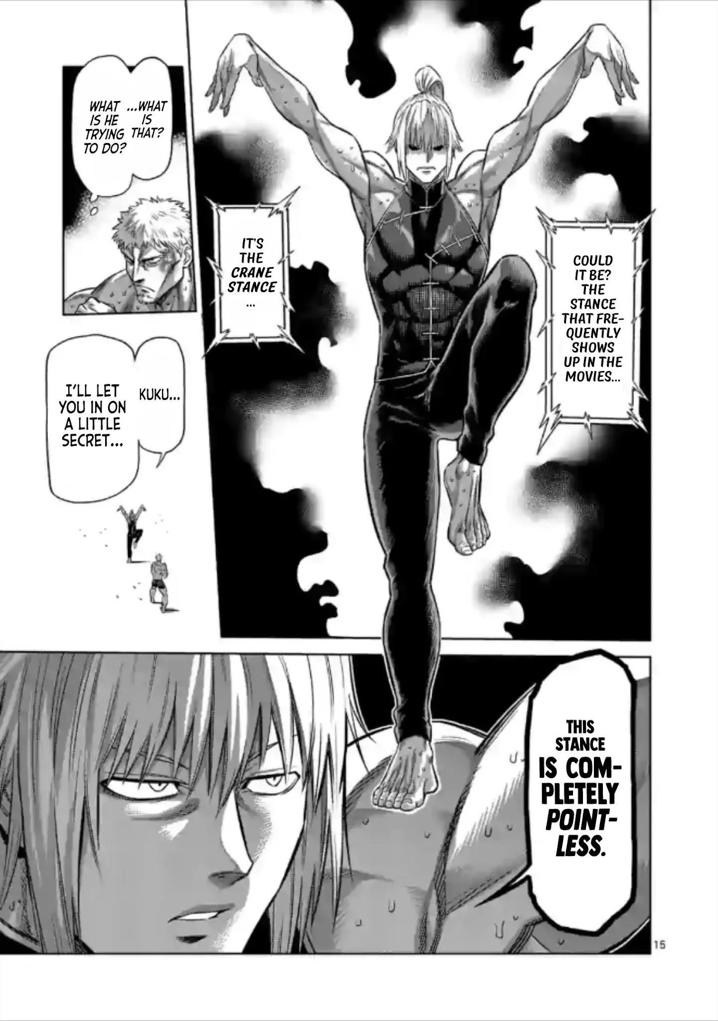 Kengan Omega Chapter 122 - Page 15 in English
