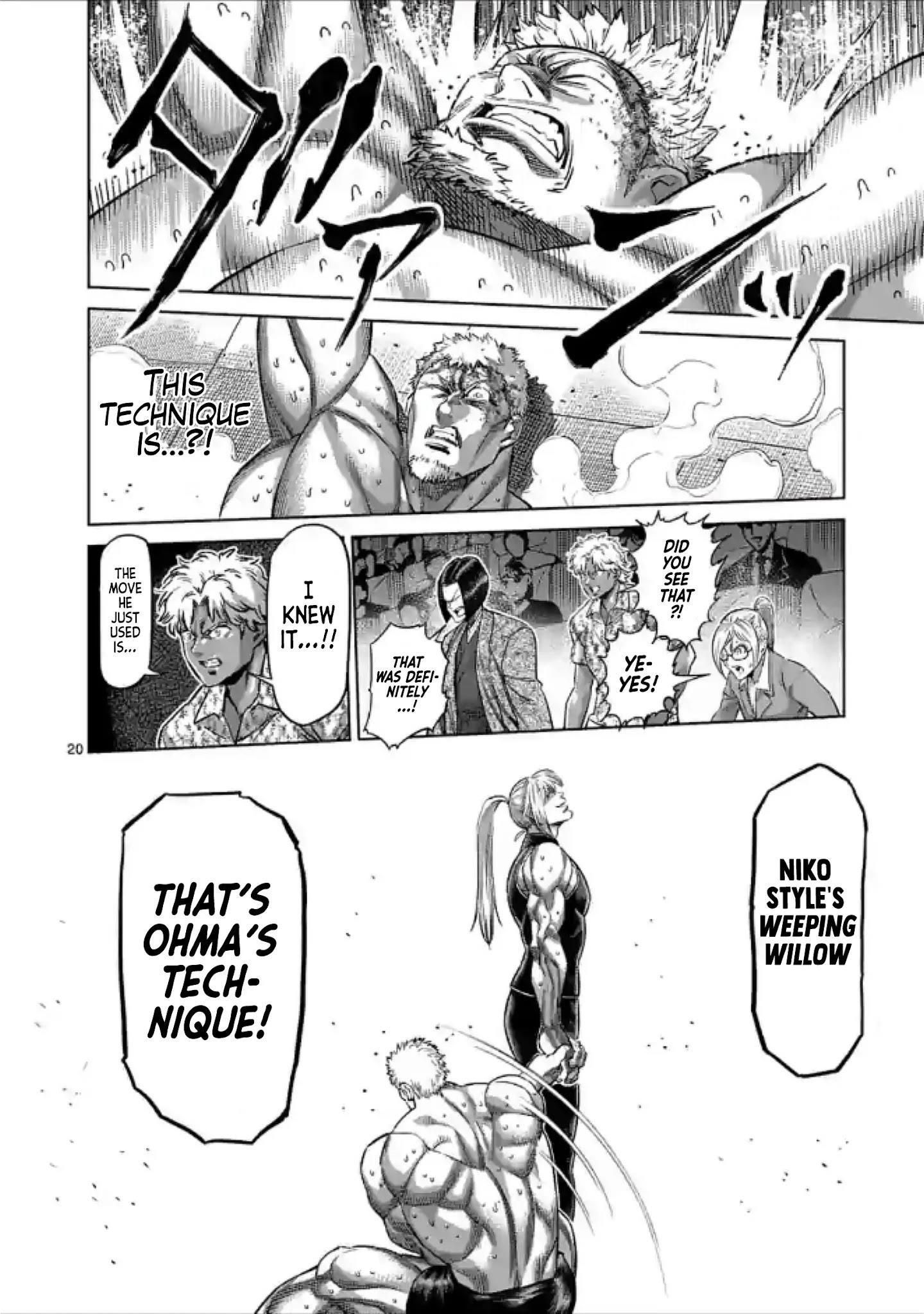 Kengan Omega Chapter 122 - Page 20 in English