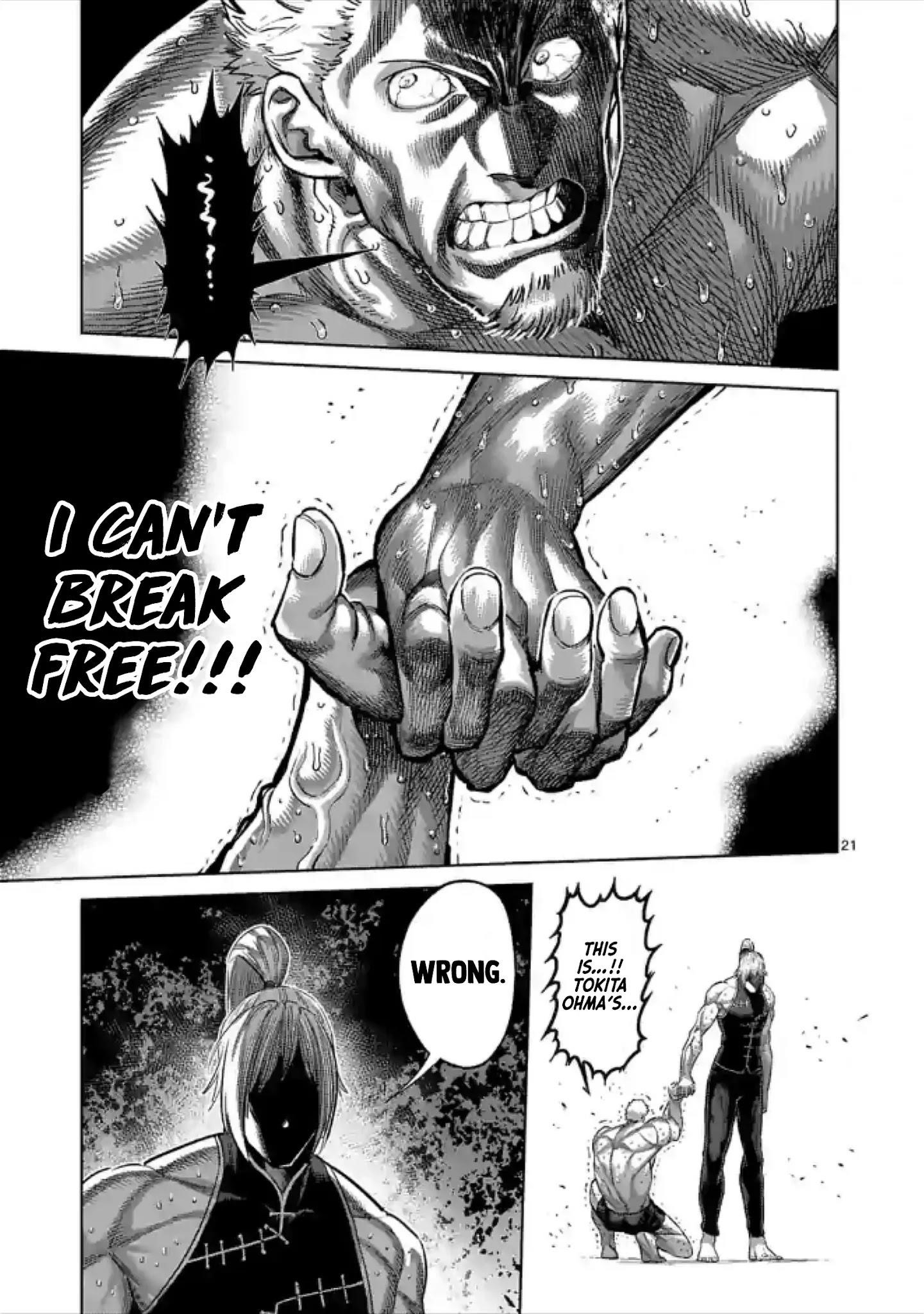 Kengan Omega Chapter 122 - Page 21 in English